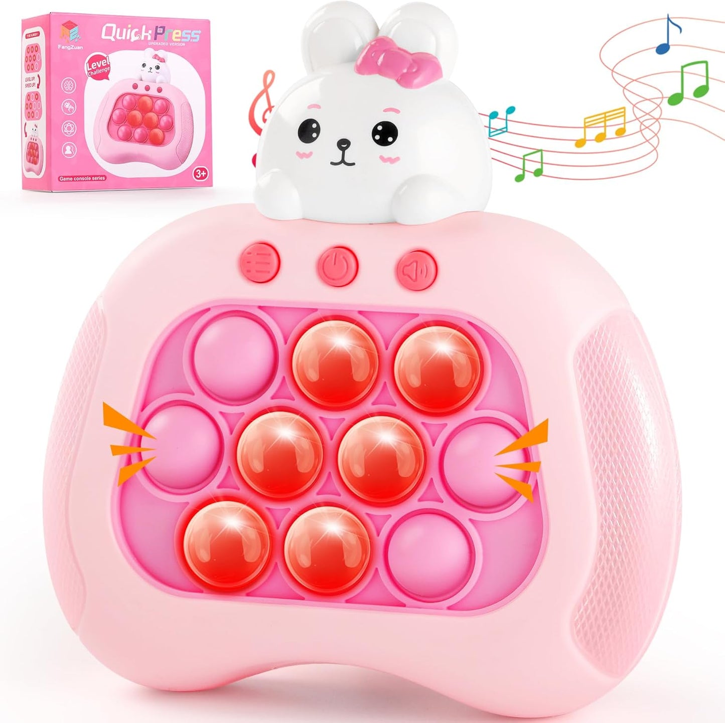 Halloween Light Up Fidget Toy Pop Game for Kids Adults