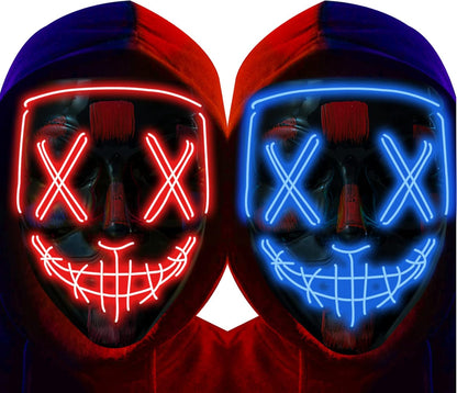 LED Light Up Halloween Mask